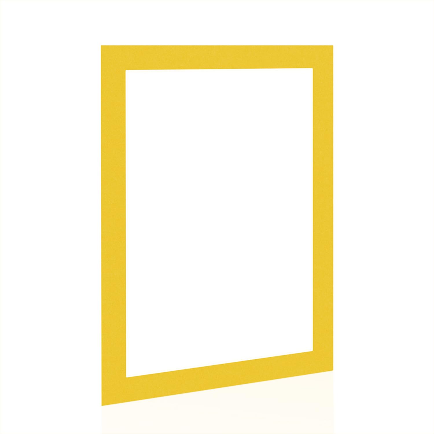 Procut Global 70x50cm Bright Yellow Picture Mount - Fits 60x40cm Aperture — image 1