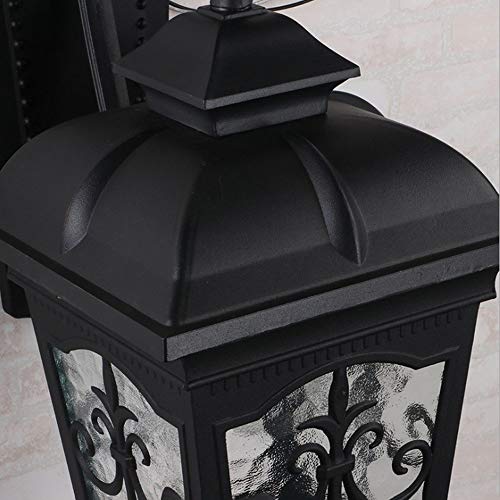 Lampe murale étanche bronze pour sécuriser un couloir extérieur sombre - 4