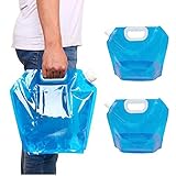 WINBOB 5L/(165 OZ)Collapsible Water Tank Container ,BPA free Outdoor Portable Folding Water Bag Car...