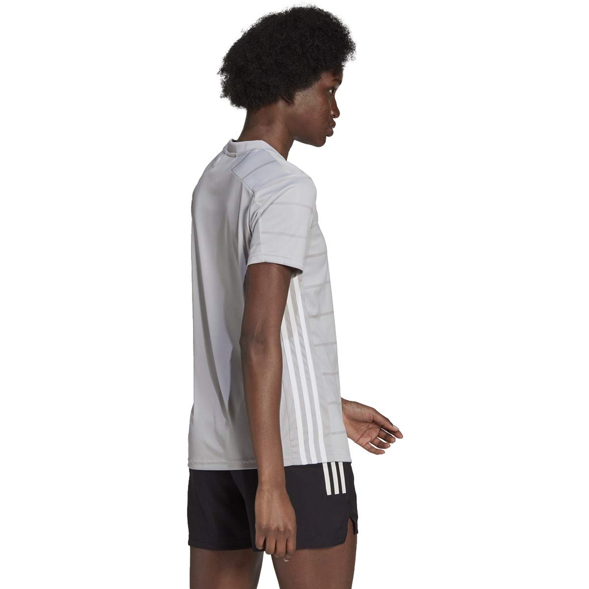 adidas Campeon 21 Jersey - Womens Soccer L Team Light Grey/White