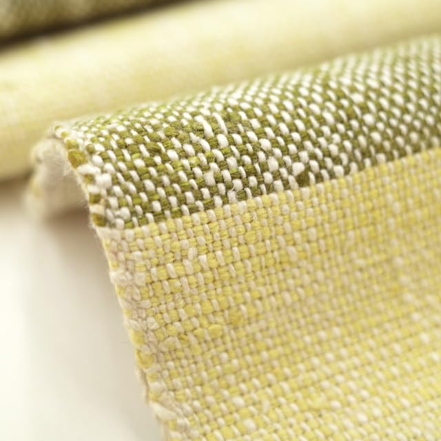 Amazon.co.jp: すごい値！名古屋帯 八寸 開き 正絹 黄色 × 緑 変わり  