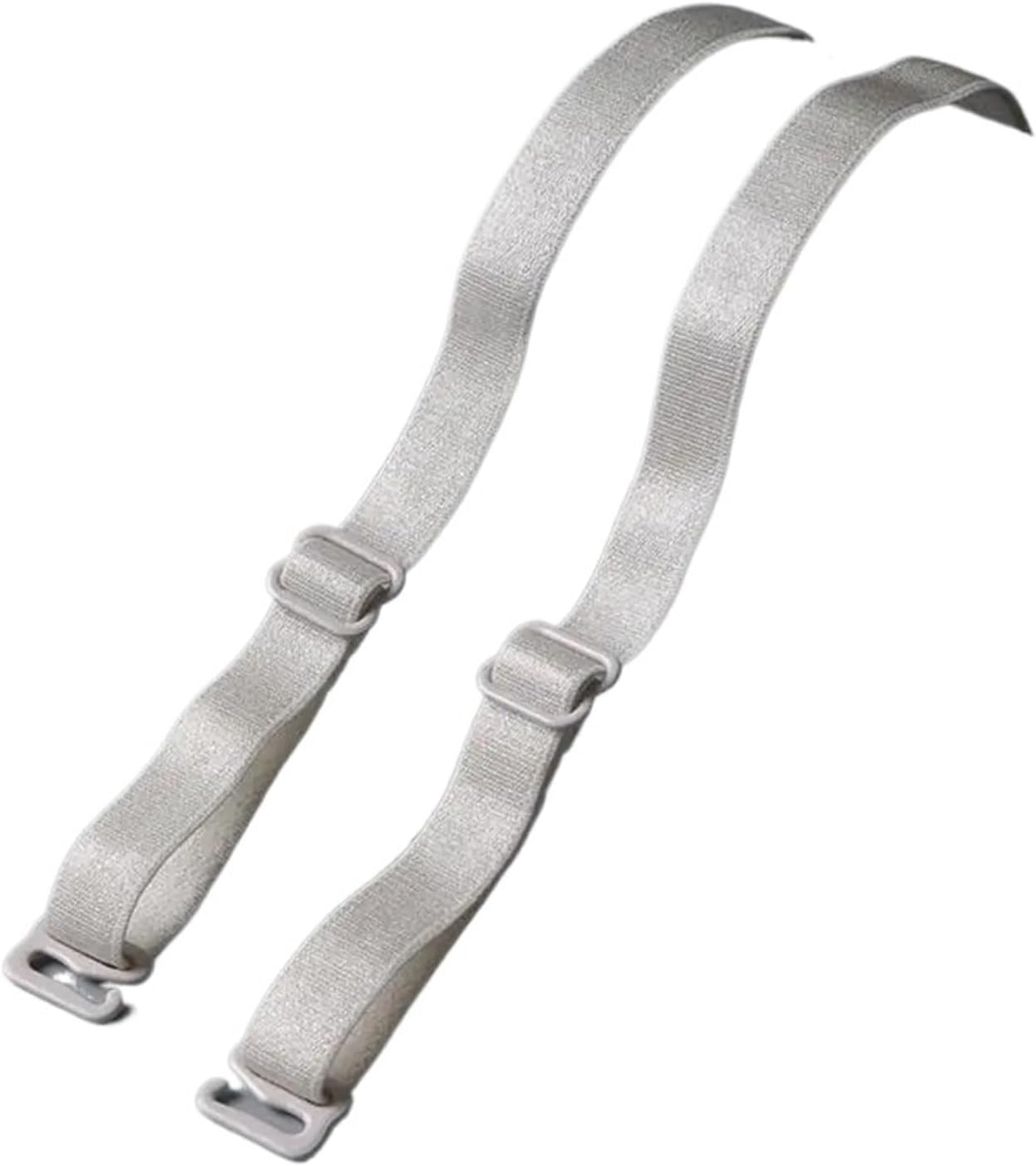 CHATROOM /3Pairs Women Shoulder Strap Adjustable Solid Color Slip Resistant Bra Straps Double Shoulder Elastic Brassiere Strap (Color : White, Size : 38cm 3pairs)