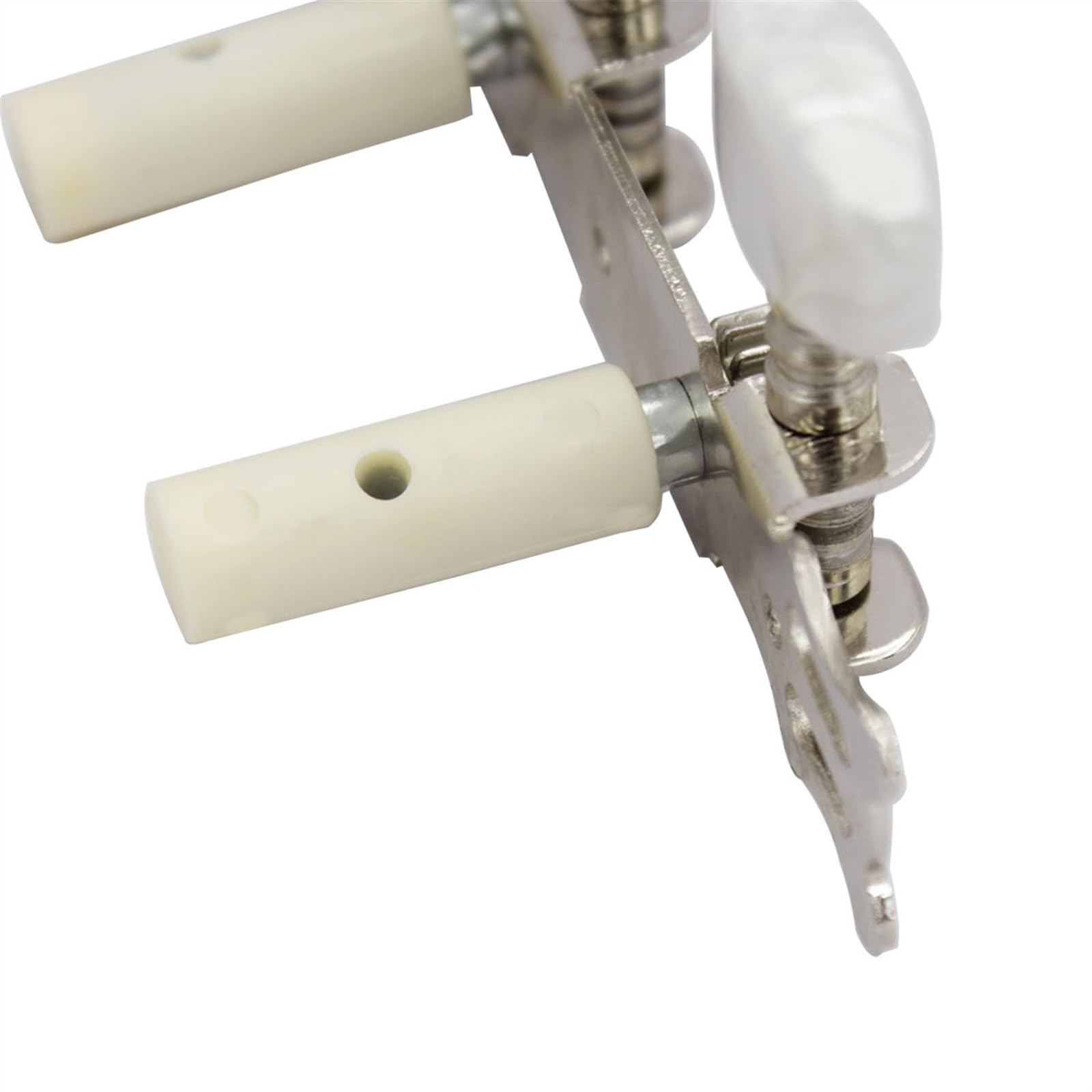 Coppia di pulsanti di accordatura per chitarra classica per chitarra acustica Pulsanti di accordatura per chitarra con tripla manopola rotonda Testa Dell'accordatore Per Chitarra