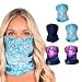 S A Face Shields for Women Fashion 5 Pack of Multipurpose UV Face Shield – Worn 12+ Ways as Head Wrap, Neck Gaiter, Headband, Face Shield, Bandana, Balaclava