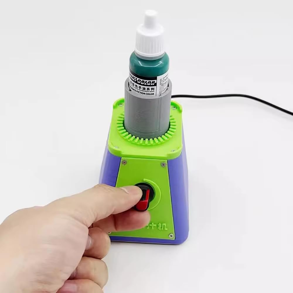 Mezclador de Pintura Eléctrico de Velocidad Variable para Pinturas de Modelismo