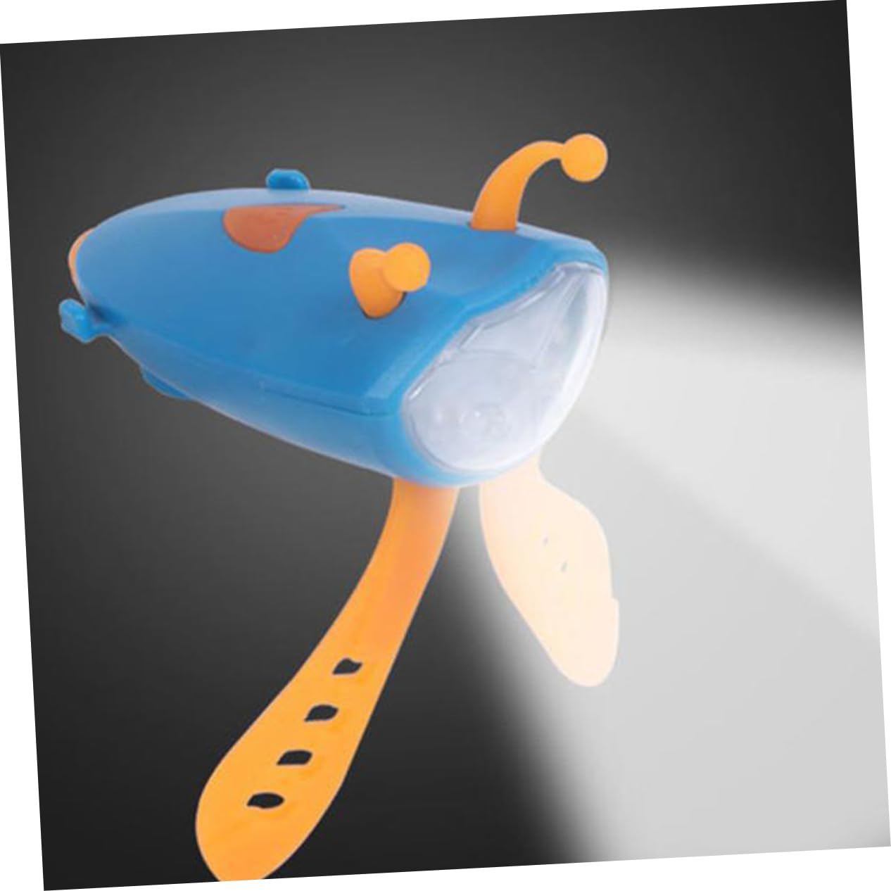 YARNOW 4pièces Lampe De Vélo pour Garçon Fille avec Lumière LED Rechargeable Et Klaxon Étanche Installation Facile sans Outils pour Sécurité