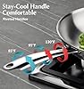 KOCH SYSTEME CS Tri-Ply Stainless Steel Frying Pan, 10 Inch Stainless Steel Skillet, Non-Toxic Cooking Pan, 18/10 Stainless Steel Pan, Dishwasher and Oven Safe, Induction Compatible, Silver #4