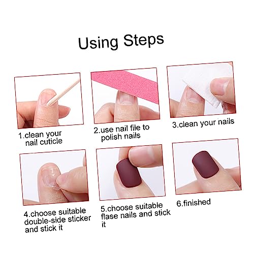 Healvian Fale Unhas 300 Peças armadura caixão unhas postiças unhas gel unhas falsas Decoração unhas