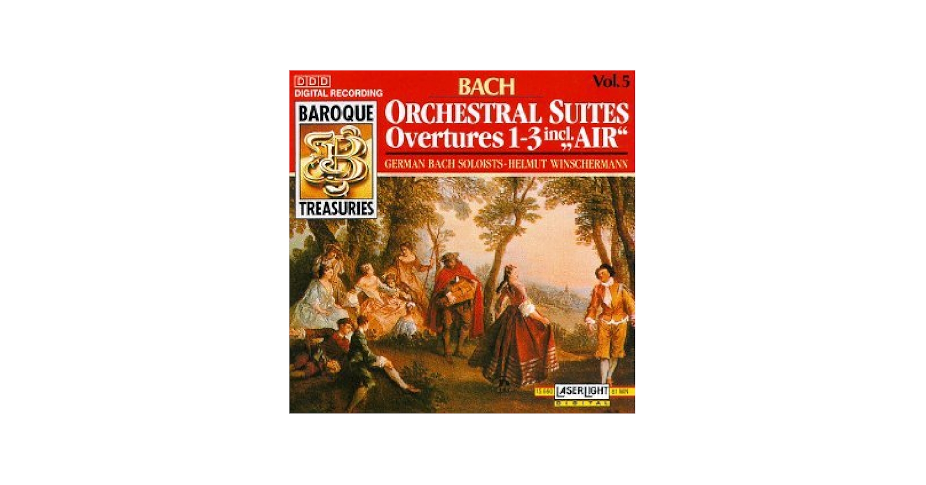 Bach: Orchestral Suites 1-3: Bach, Winschermann, Gbs: Amazon