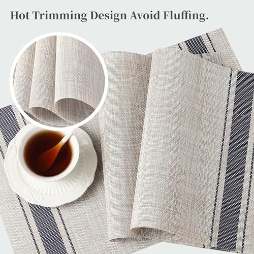 Leetaltree Khaki-Blue Placemats thumb #3