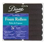 Diane Rollers Foam 5/8' Black 14's