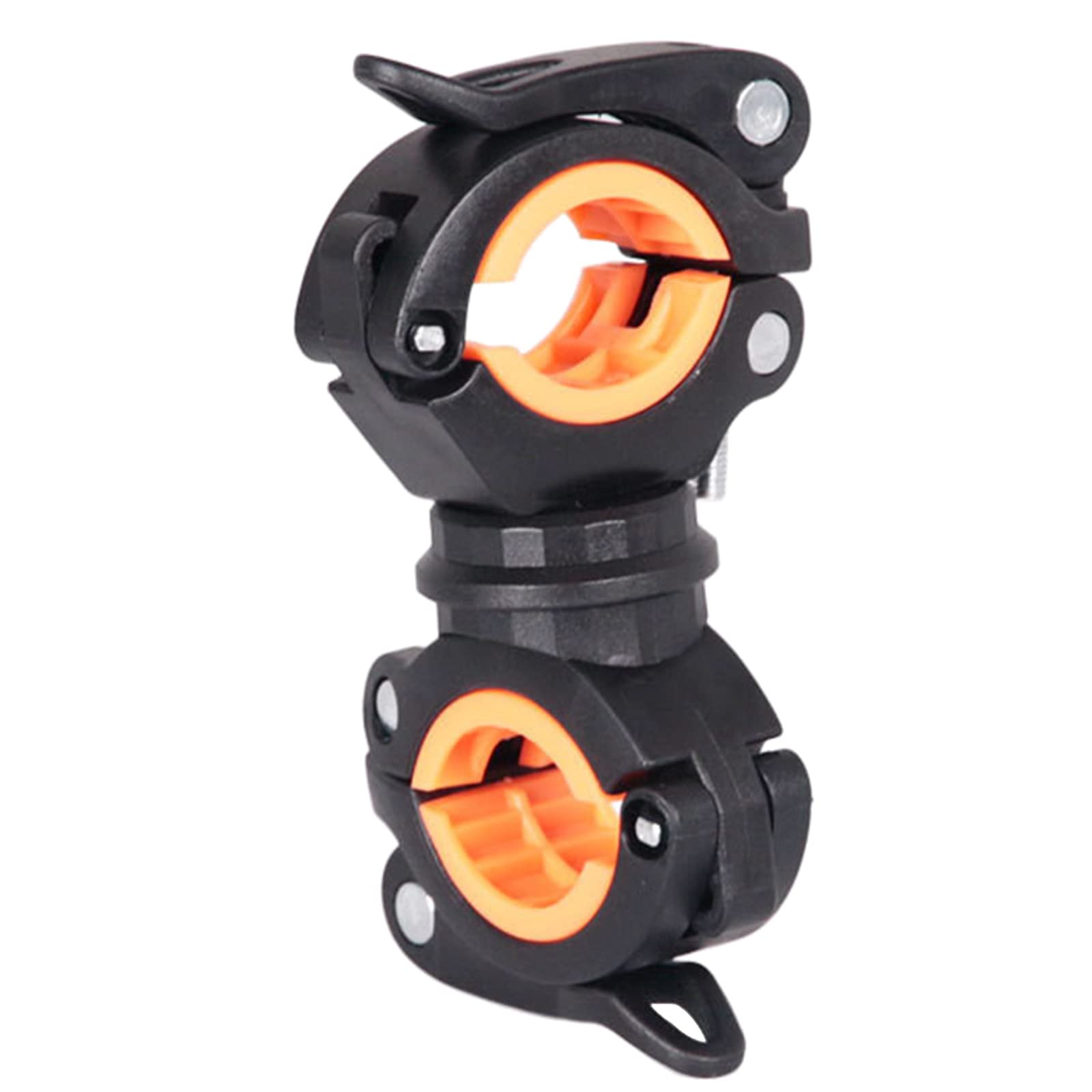 Flashlight Mount Holder Bicycle Led Light Mounting Holder 360°-Rotation Clip-Clamp For Flashlight Cycling Bicycle Mounting Bracket