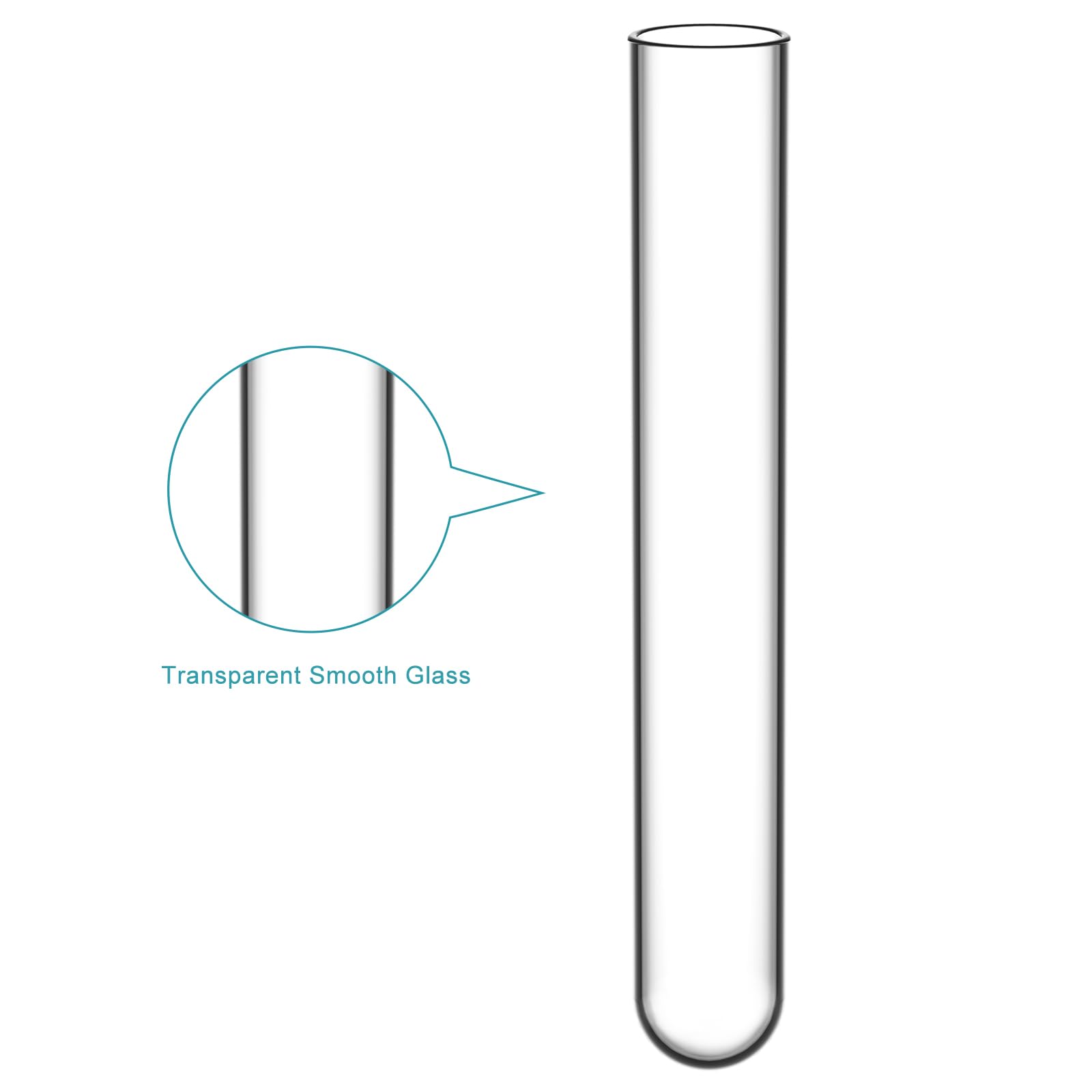 Borosilicate Glass Test Tubes - Pack of 30 -4