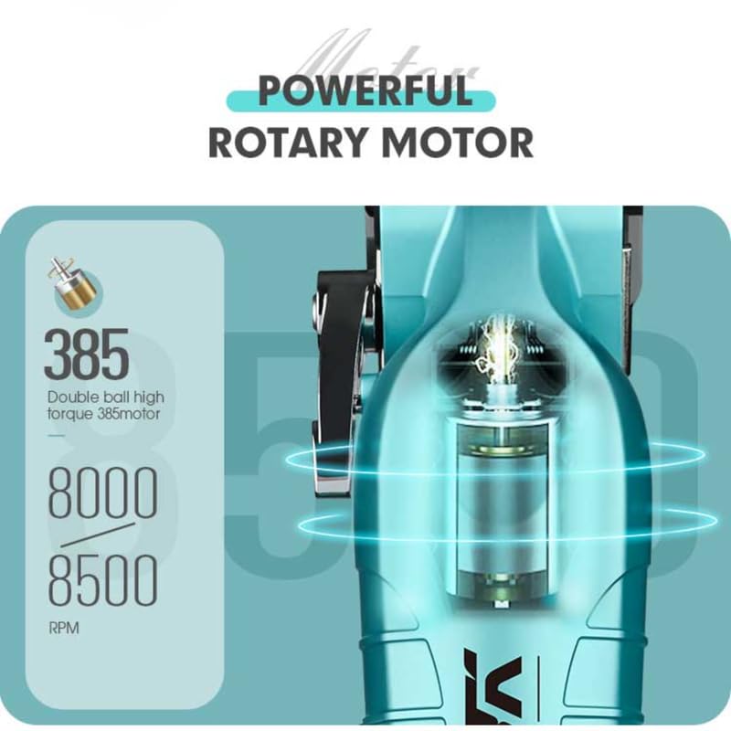 Image of WMARK Men Ng-133 Professional Zero Gapped Hair Trimmer Precision 440C (9Cr18) Stainless Steel Fade Blade & Ceramic Moving Blade 8000 Rpm Dc Motor Charging Pod 8 Guide Comb Taper Lever 180 Min