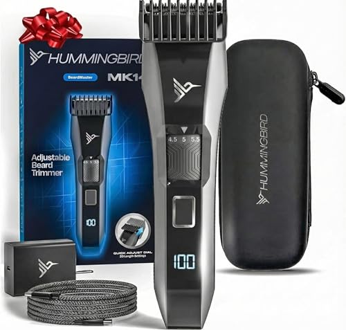 HUMMINGBIRD MK14 BeardMaster – Premium Beard Trimmer for Men, Precision