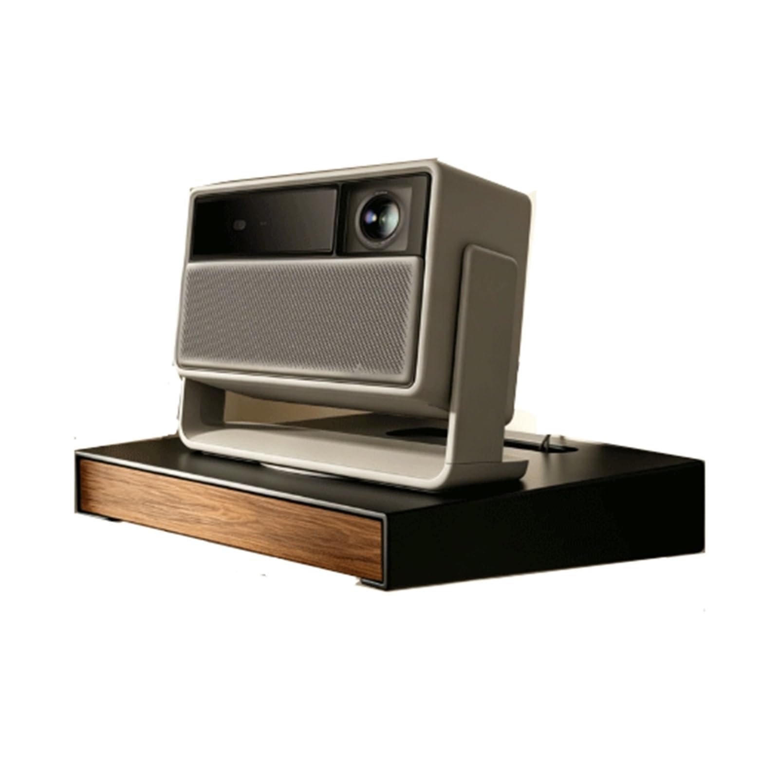 LJHFG63KUYT Projector stand Walnut Projector Stand: Wall-mounted Suitable For Use As A Shelf In Home Bedrooms And Next To The Bed Home Cinema