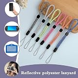 Amaxiu 6 Stück Handschlaufe, Verstellbare Kurze Handhandschlaufe Lanyard Handgelenkschlaufe Universalschlaufe Für Kamera Schlüsselbund Schlüssel Geldbörse USB Stick(Stil A)