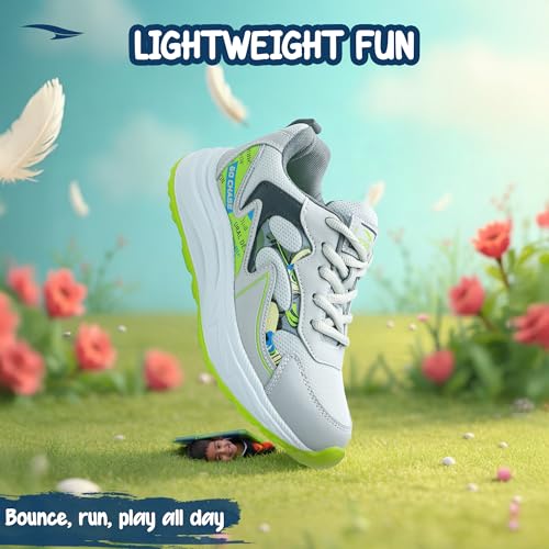 Image of ASIAN Adventure-52 Kids Shoes | Lightweight Sporty Kicks, Breathable Running Shoes, Secure Fit with Memory Foam Technology, Durable Grip Outsole | Stylish Sports Shoes for Boys & Girls