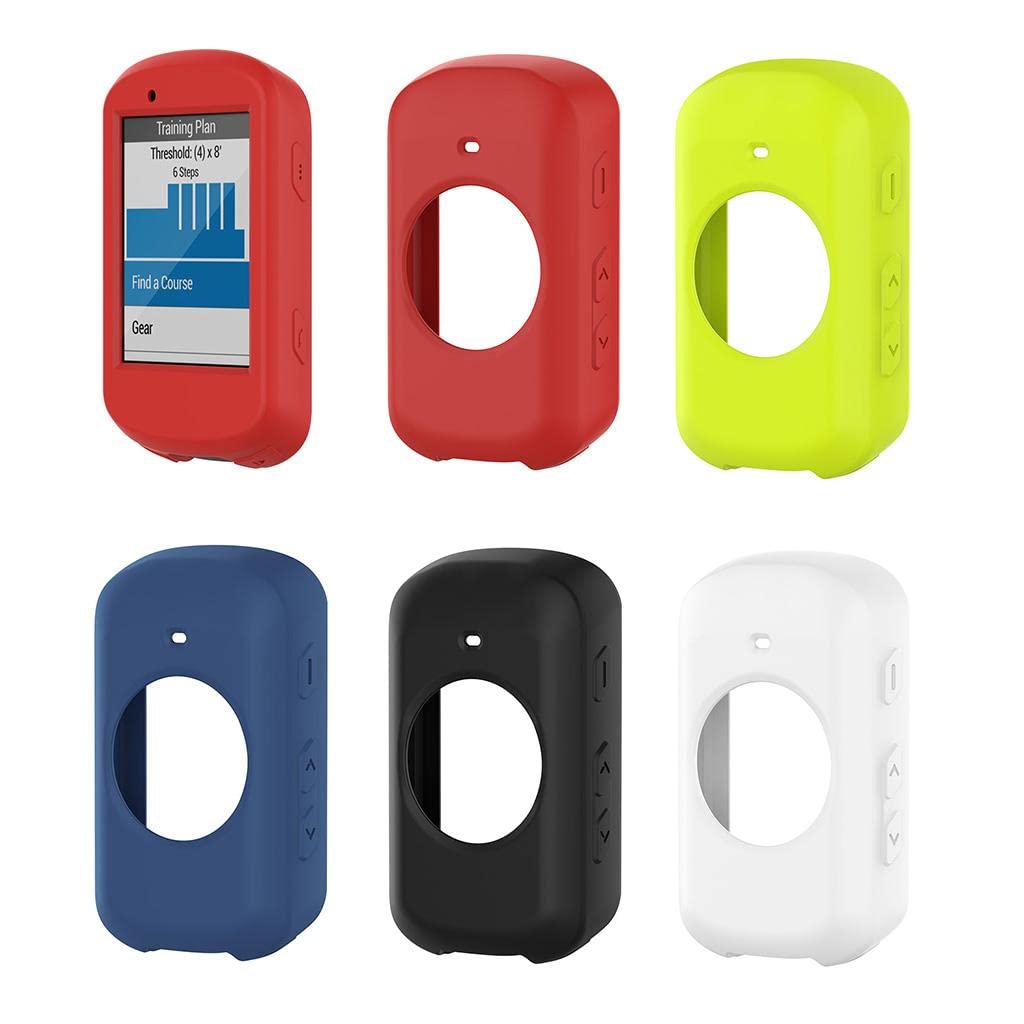 worldcare® bicycle computer silicone protective cover case for edeg 530 red