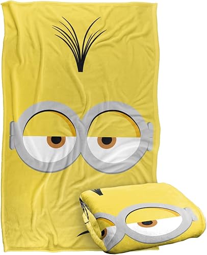 Manta de Minions 358 x 579in con cara de Kevin tacto sedoso muy suave