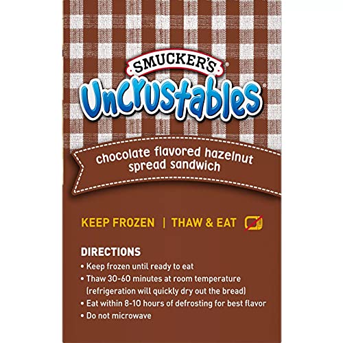 Gourmet Kitchn Smucker's Uncrustables Chocolate Flavored Hazelnut
