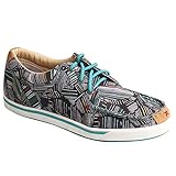  Twisted X Women`s Hooey Lopers Grey/Multi (38.5 EU)