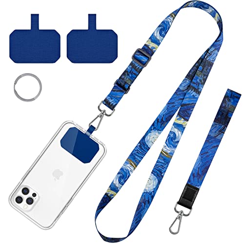 Dutyway Phone Lanyards, Wrist Lanyards for Keys, Adjustable Shoulder Neck Strap,Universal Crossbody...