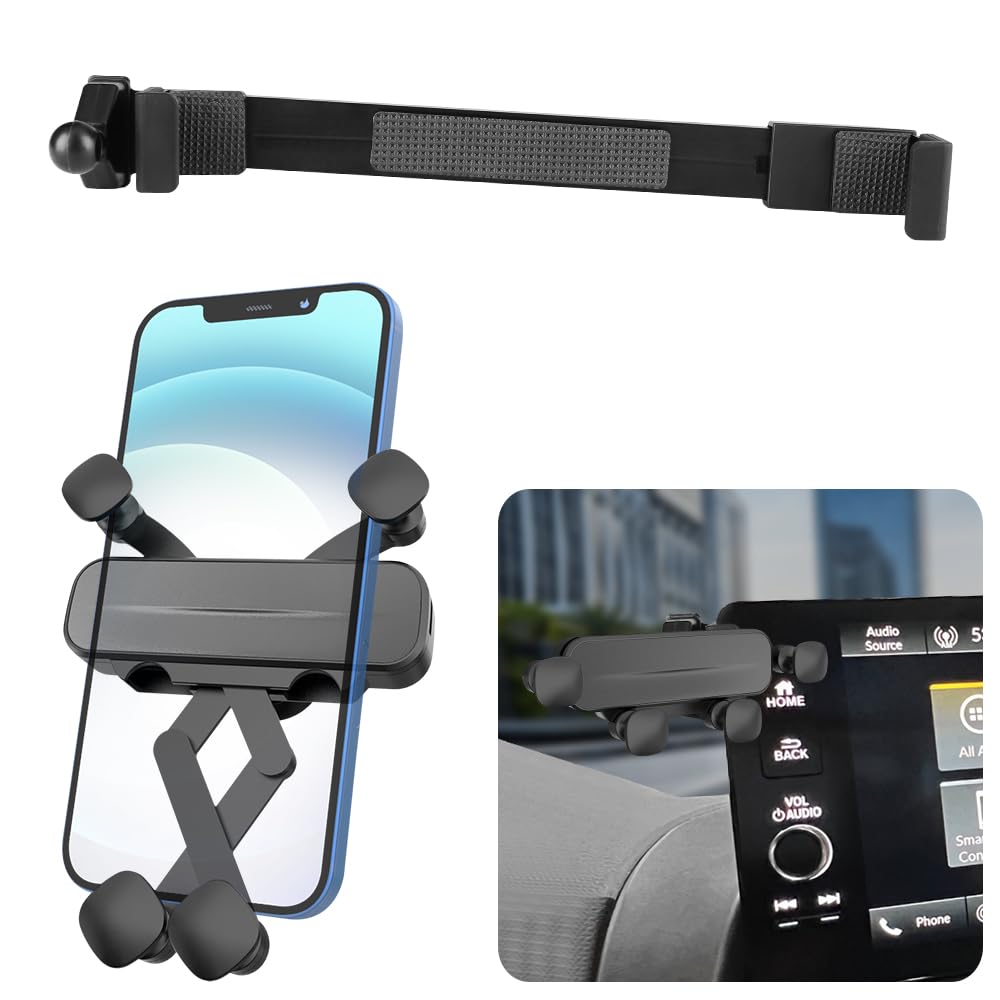 Photo 1 of LUNQIN Car Phone Holder Mount for Honda Pilot 2023 2024 2025 2026 11th Civic LX Sport EX-L TrailSport Touring Elite Auto Accessories Interior Decoration Mobile Cell Smartphone Bracket