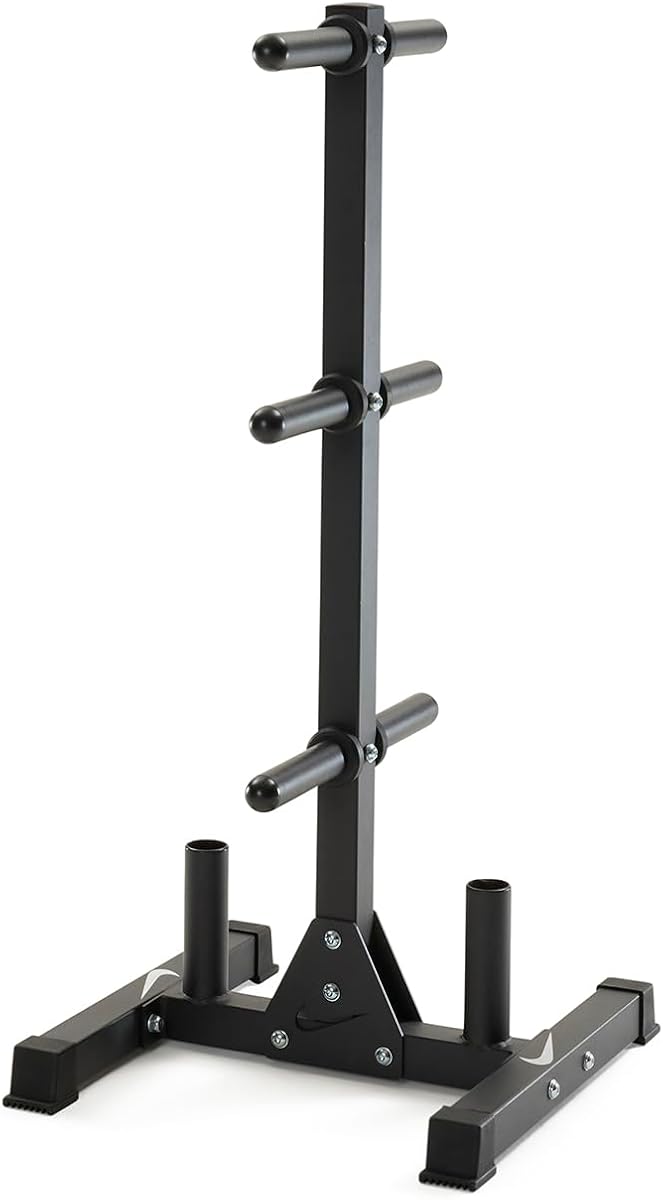 Nike 6-Post Olympic Weight Plate Tree - Black