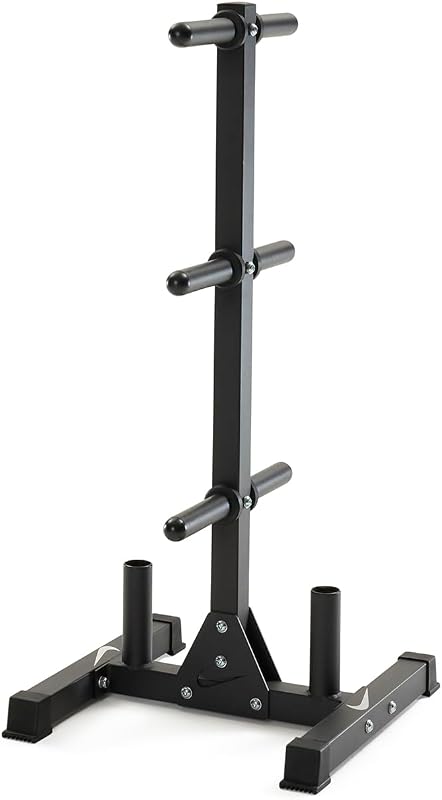 Nike 6-Post Olympic Weight Plate Tree - Black