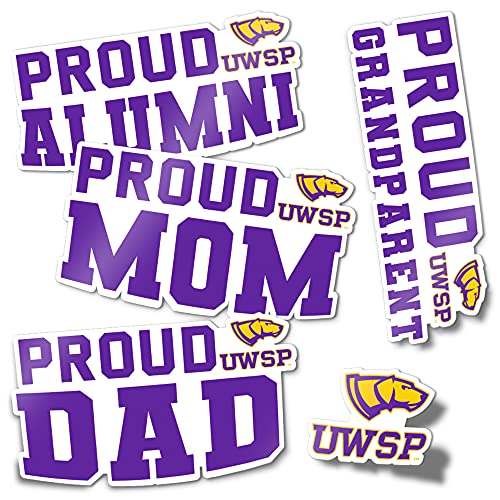 Autocollant University of Wisconsin Stevens Point pour personnaliser gourde et PC