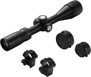 3-9x40 AO Crosshair Rifle Scopes,Illuminated Riflescope Mil-Dot Reticle Parallax Adjustment 1 inch tube Nitrogen Purged with Flip Caps Shock and Water Resistance - Orcair