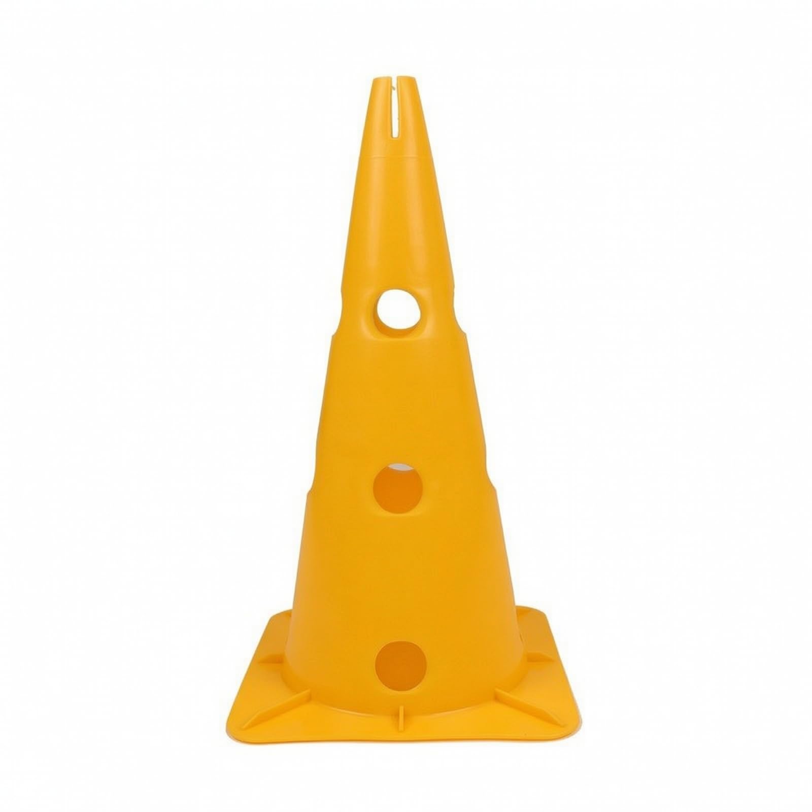 Ronyme Cône D'entraînement 38 Cm Léger Cône t en Plastique PE Polyvalent Accessoire tif pr, Jaune
