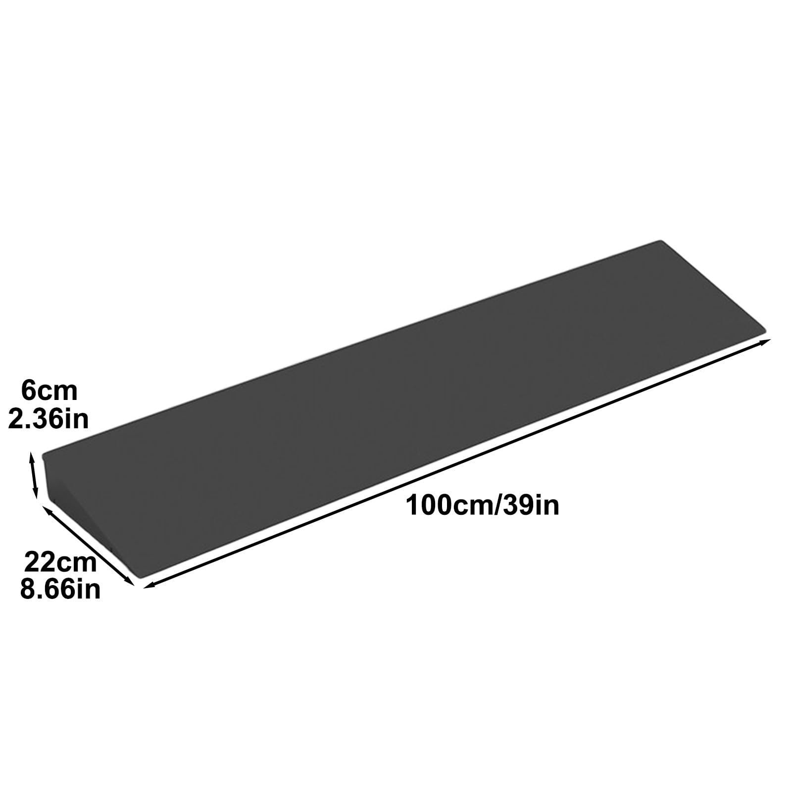 Rampas para sillas de ruedas para puertas, umbral interior y rampa de bordillo con superficie antideslizante para sillas de ruedas y cochecitos