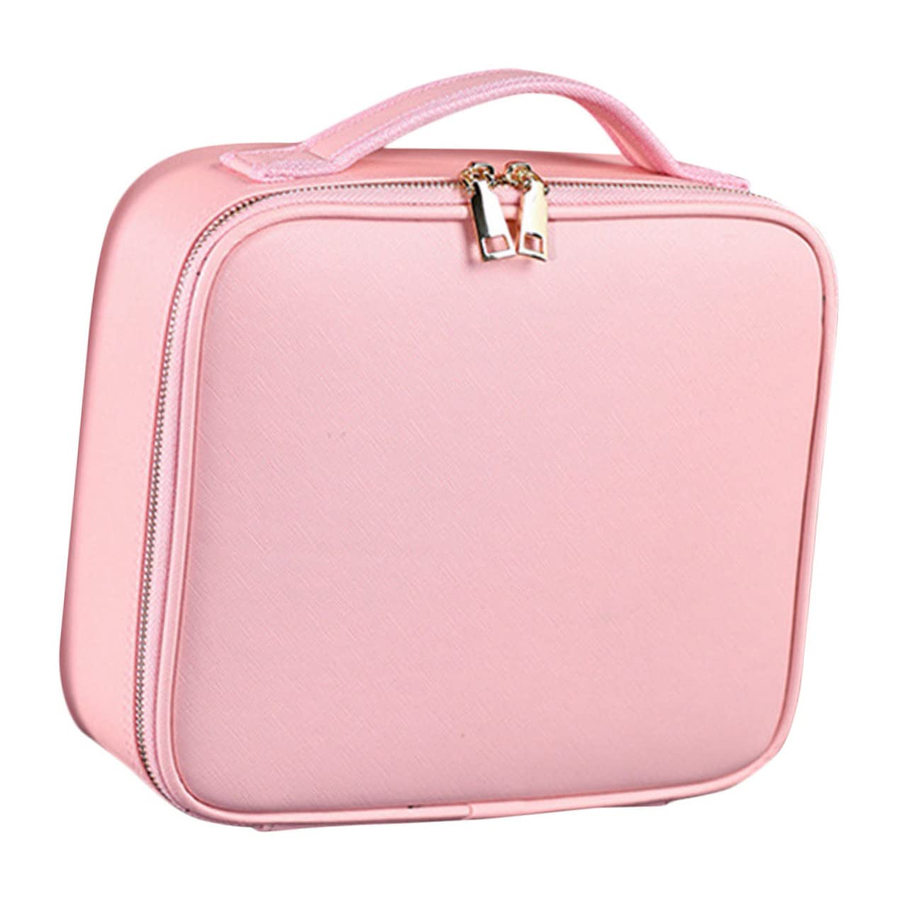 VICASKY Bolsa De Cosméticos Grande Neceser para Maquillaje con Compartimentos Ajustables Organizador De Cosméticos para Peluquería