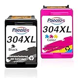 PAEOLOS 304 XL druckerpatronen kompatible für HP 304 XL 304XL Multipack Tintenpatronen.