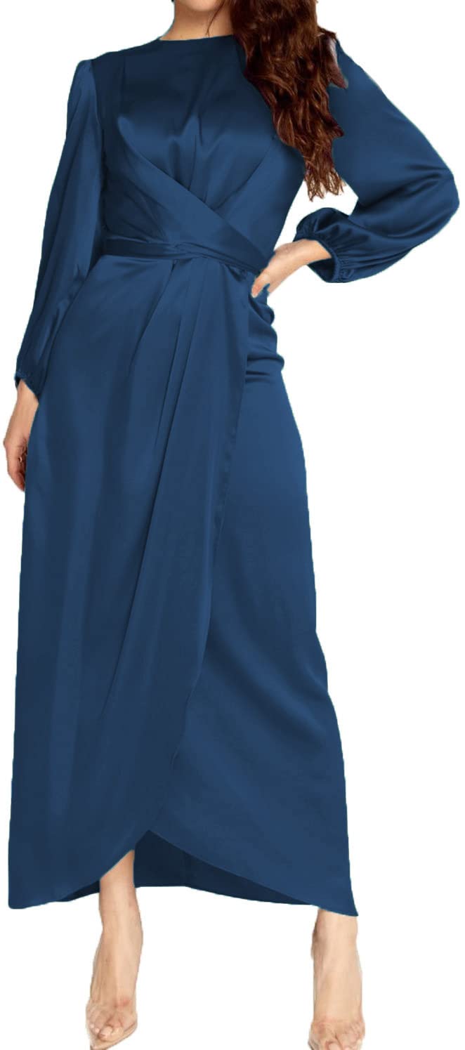 green emerald velvet dress PINUPART Women's Elegant Empire Waist Long Sleeve Satin Maxi Dress, Deep  Jade, Small : Amazon.ca: Clothing, Shoes & Accessories