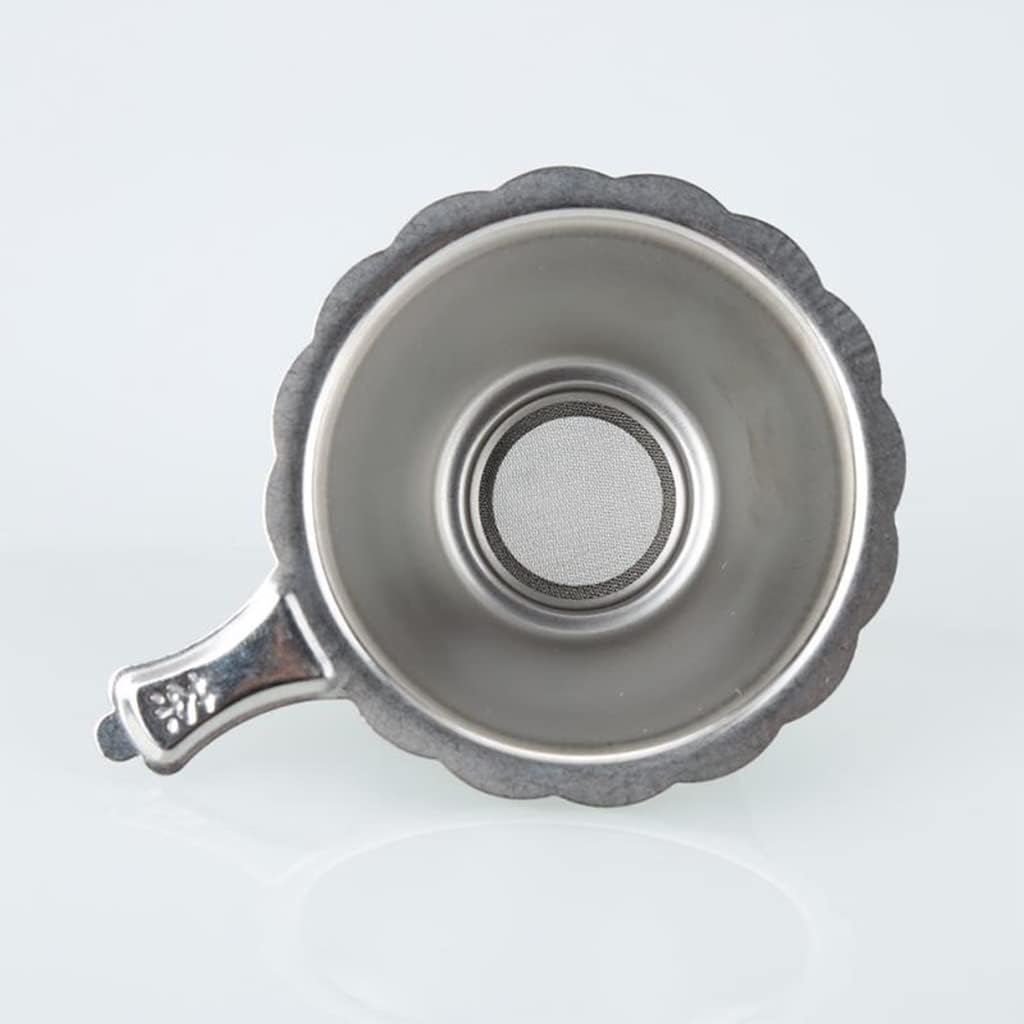 Functional Round Coffee Efficient 304 Nonrust Steel Coffee Permanent Round for Maker Strainer