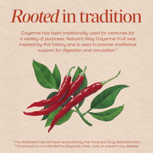 Nature's Way Cayenne Fruit Capsules