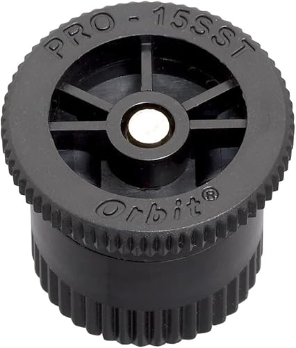 Orbit Boquilla emergente de cabeza de rociador emergente con patrón de tira lateral de 5 pies x 30 pies