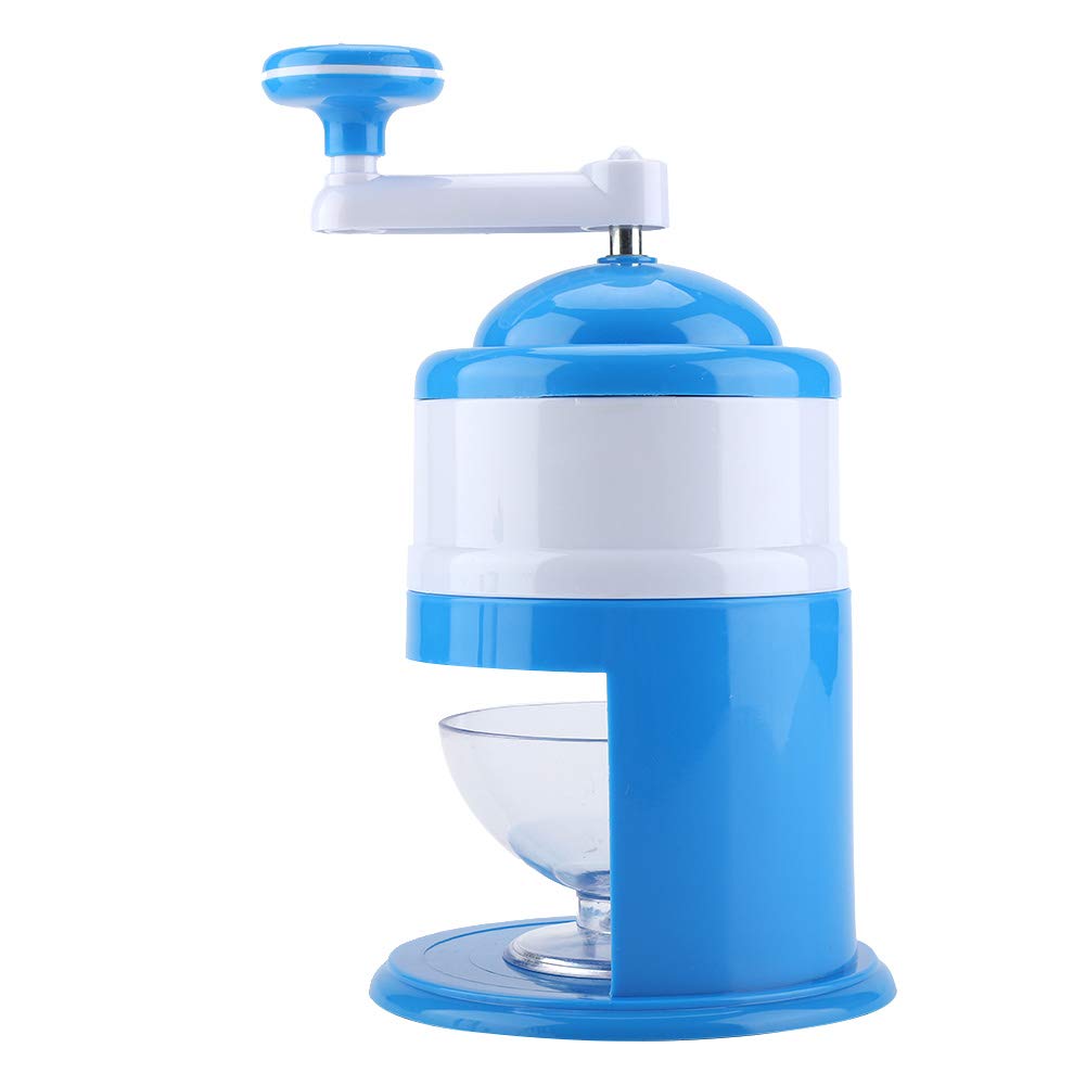 Máquina de afeitar de hielo, manivela portátil, trituradora de hielo manual, máquina para hacer cono de nieve, herramienta de cocina para el hogar, granizado, hielo afeitado 7