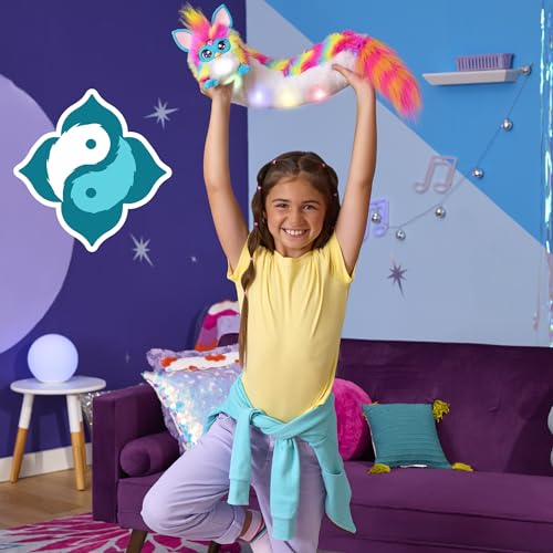 Peluche interactive Hasbro Dj Furby Rainbow - vue 6