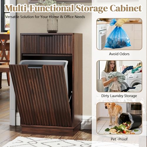 Mueble Basurero Inclinado Moderno Anwick 10 Galones miniatura 6