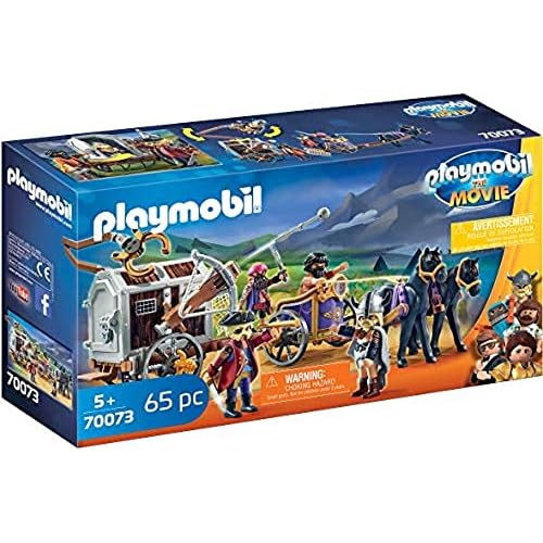 PLAYMOBIL:THE MOVIE 70073 Charlie mit Gefängniswagen, Ab 5 Jahren