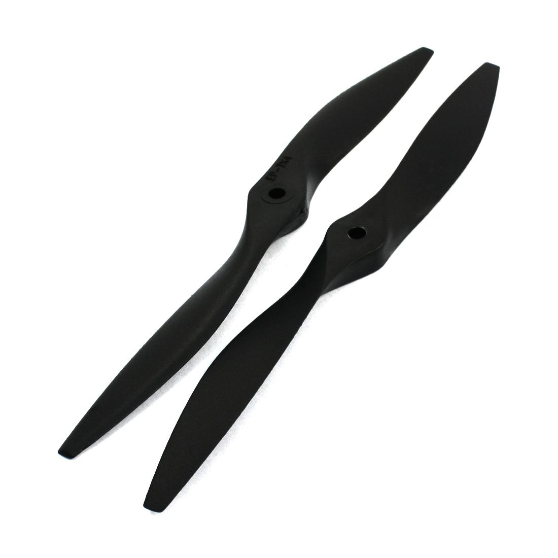 Uxcell Black Sourcing Map 2Pcs Rc Airplane Plane Spare Parts Electric Motor 7040 Propeller Prop