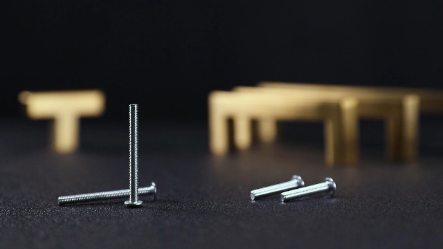 Goldenwarm Lot De 5 Poignee De Meuble Cuisine Noir Poignée Cuisine