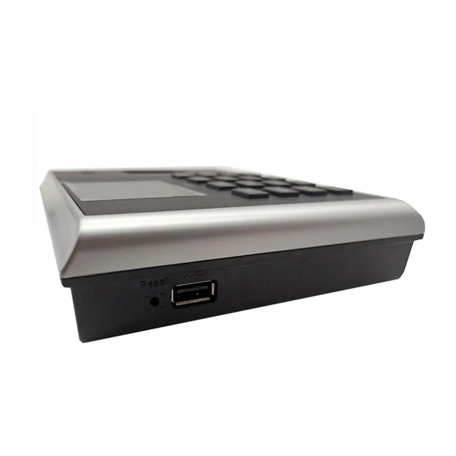 SAeWare Máquina USB de asistencia de tiempo de huellas dactilares para pequeñas empresas, biométrica, grabadora de sistema de asistencia de oficina para pequeñas empresas, negro, S30