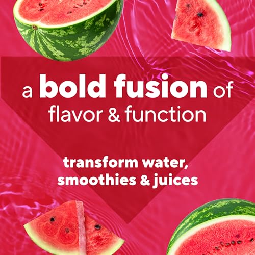 Vitafusion Hydraboost Drink Powder Packets, Electrolytes Support Daily Hydration, Vitamins Support Cellular Energy & Immune Health, Prebiotic Fiber Supports Gut Health, Watermelon Blast, 15 Sticks - image 2