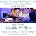 Optoma UHZ66 Technology 4000-Lumen UHD 4K Laser Projector - White