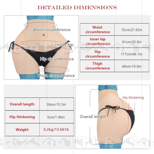 Culotte push-up ultra-douce pour un volume de fesses réaliste